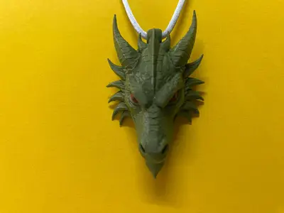 Dragon head pendant