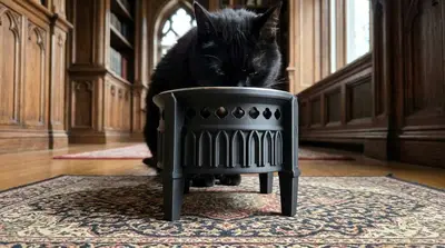 Gothic bowl stand