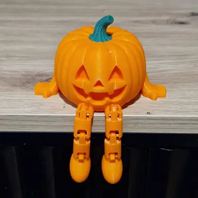 Sitting Pumpkin