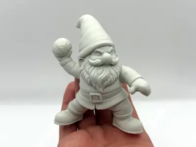 Snowball Fight Gnome