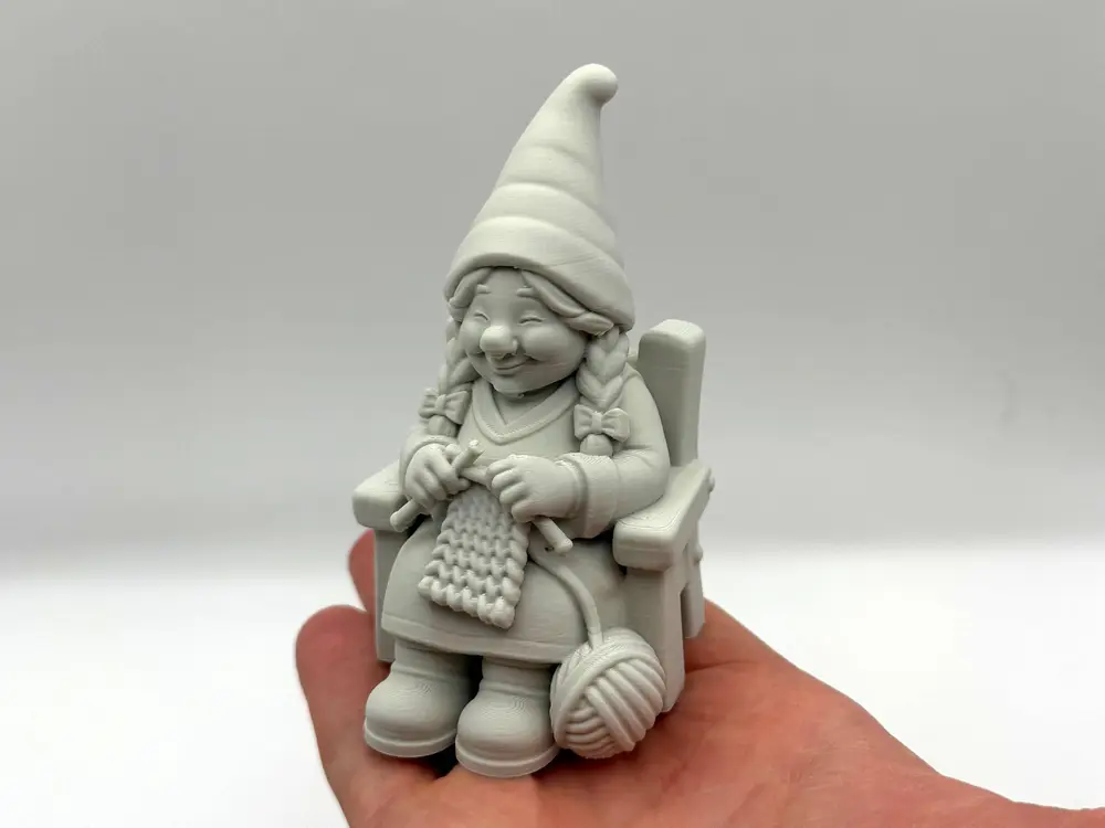 Knitting Garden Gnome