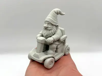 Mobility Scooter Gnome