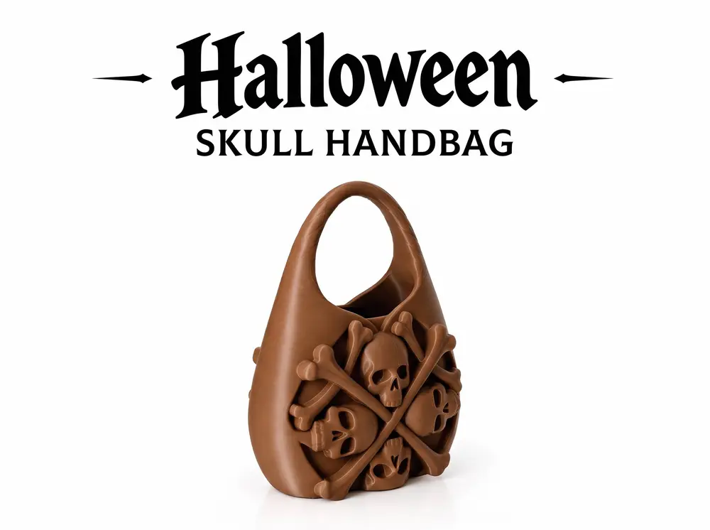 Halloween Skull Handbag