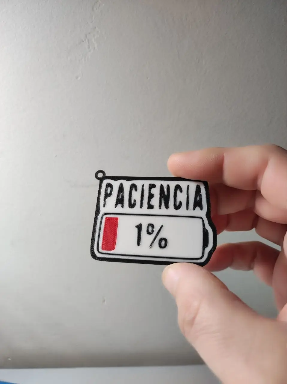 llavero paciencia