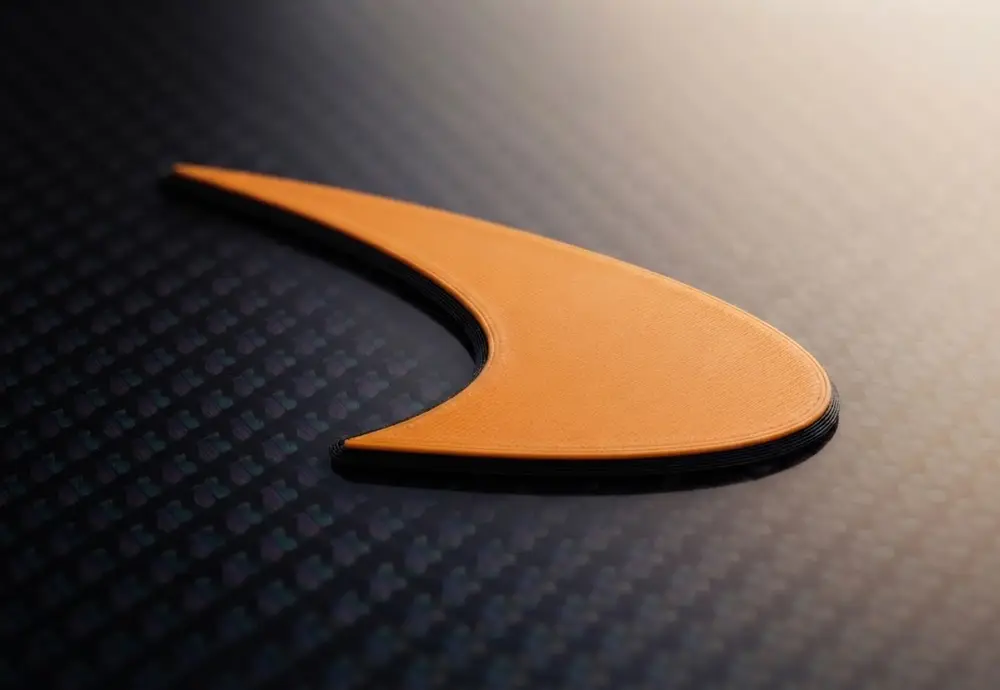 Mclaren badge easy print