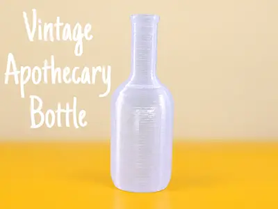Vintage Apothecary Bottle