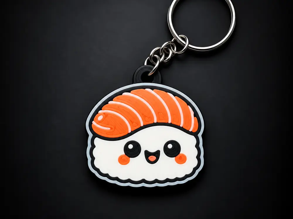 Portachiavi Sushi Salmone Kawaii!