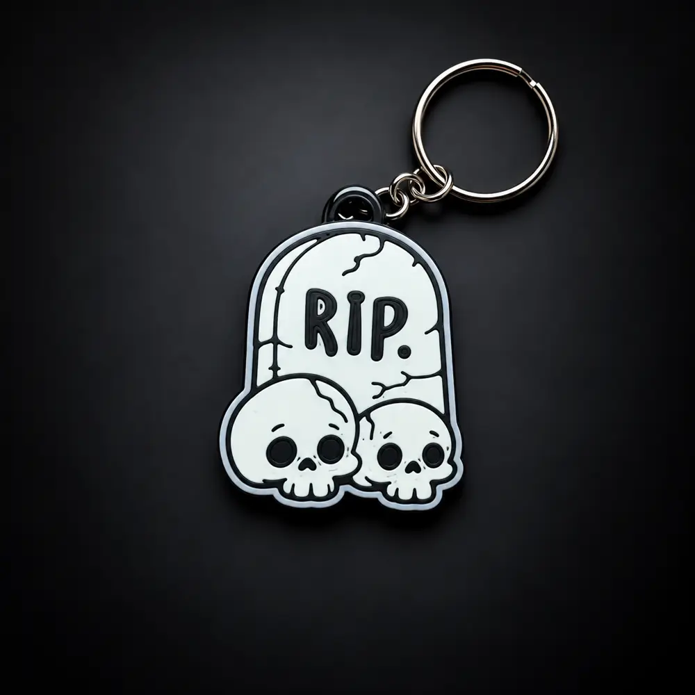 Portachiavi Teschio R.I.P.