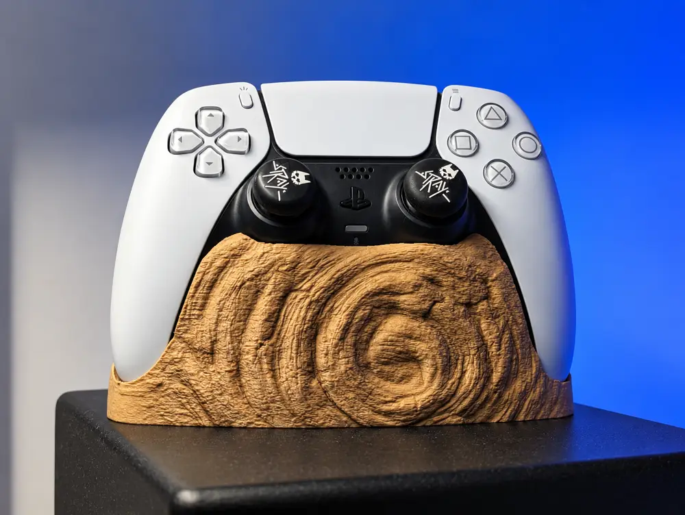 Wooden PS5 Controller Stand