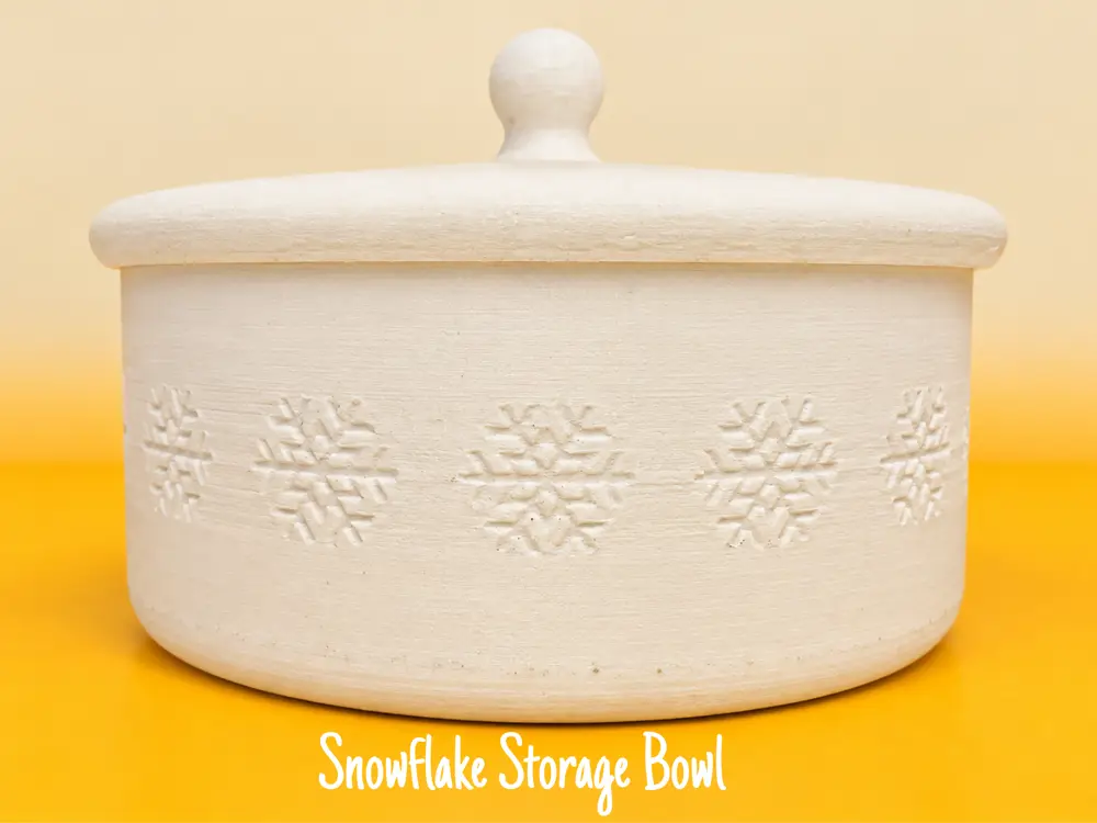 Snowflake Storage Bowl