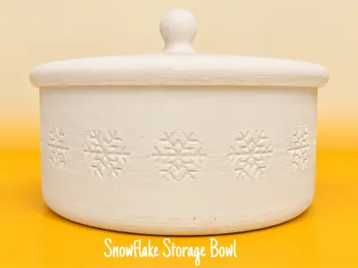 Snowflake Storage Bowl