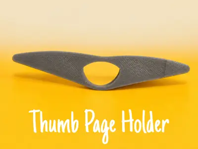 Thumb Page Holder