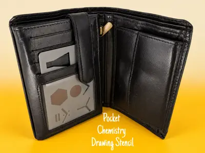 Pocket Chemistry Drawing Stencil