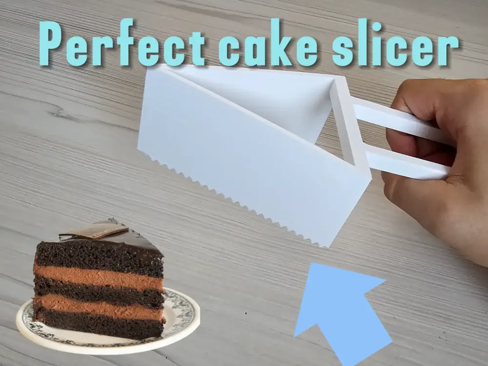 Cake Slicer – One-Piece Wedge Cutter