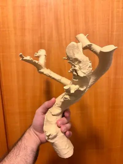 Stylized tree branch / Natural laying for diorama