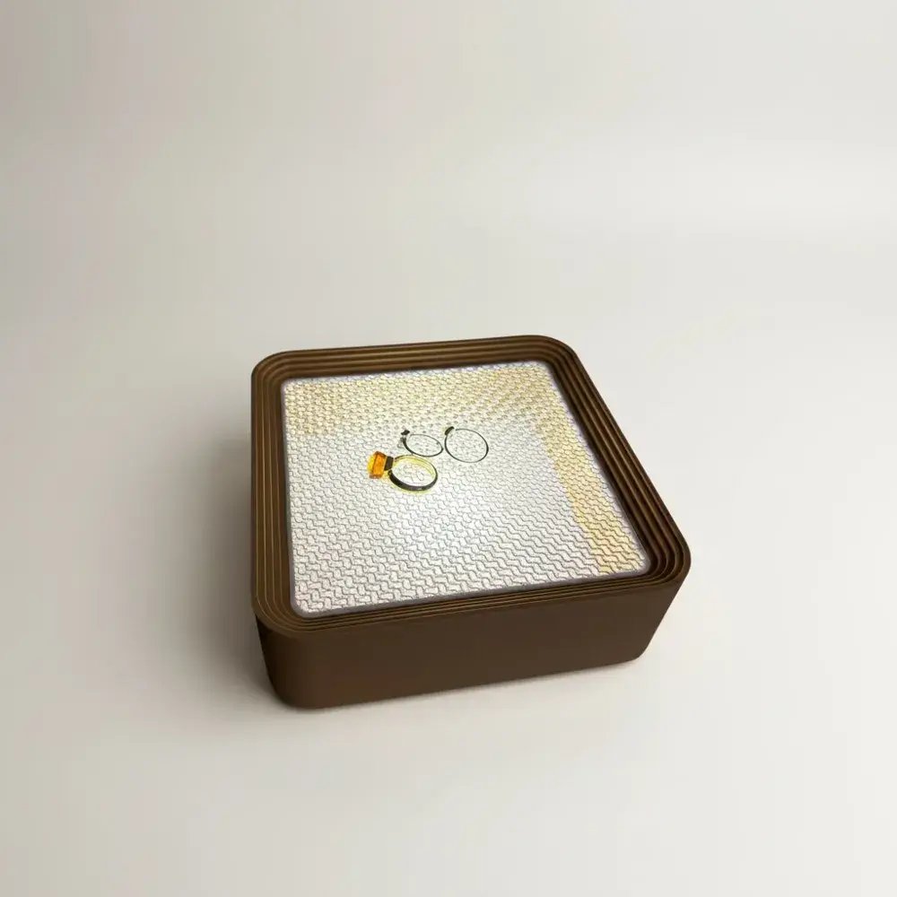 Minimal LED lamp kit with jewelry box design 001