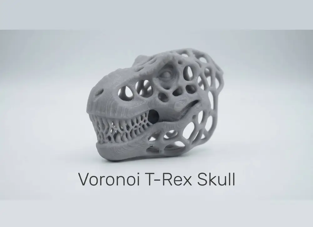 Voronoi T-Rex Skull