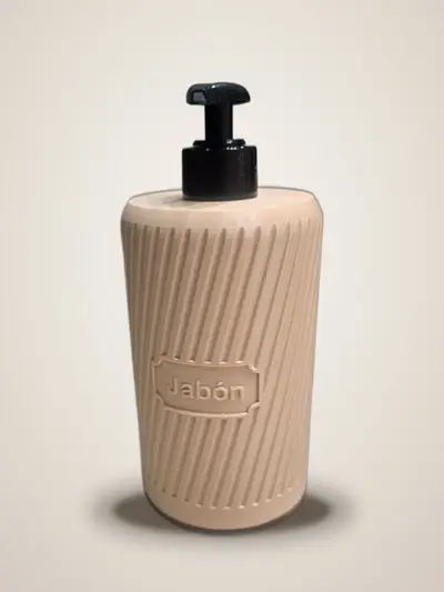 Customizable Soap Bottle Sleeve & Matching Jars | Funda para jabón y botes personalizable