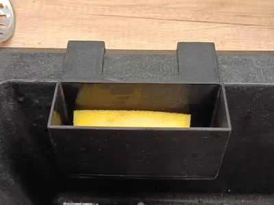 Over-the-Rim Kitchen Sink Sponge Holder