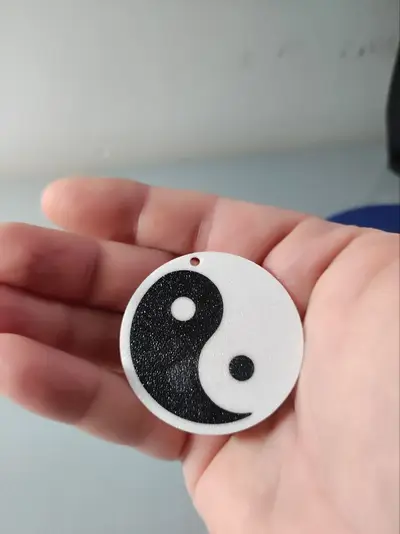 llavero yin yang