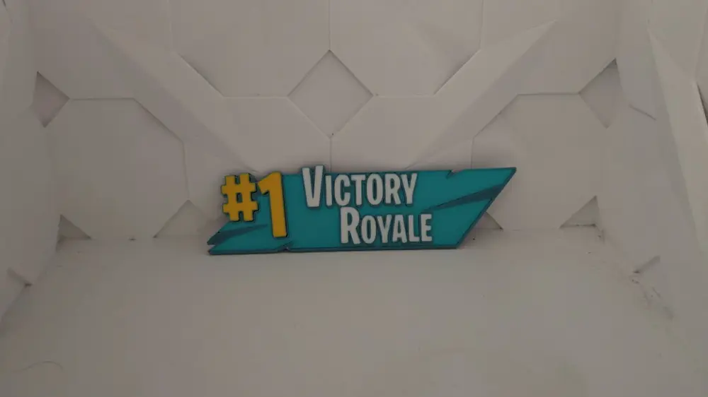 Epischer Sieg Fortnite Schild
