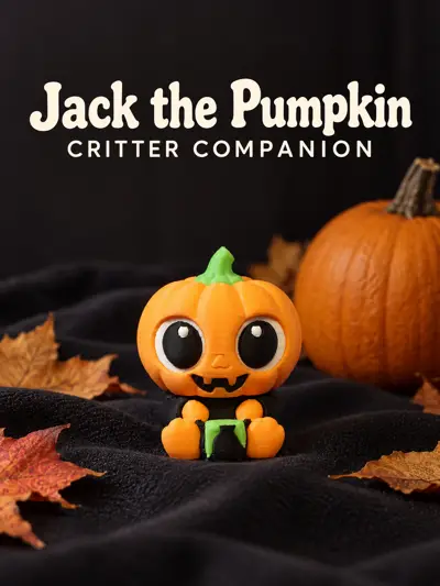 Critter Companion - Jack the Pumpkin