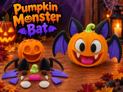 Pumpkin Monster – Bat