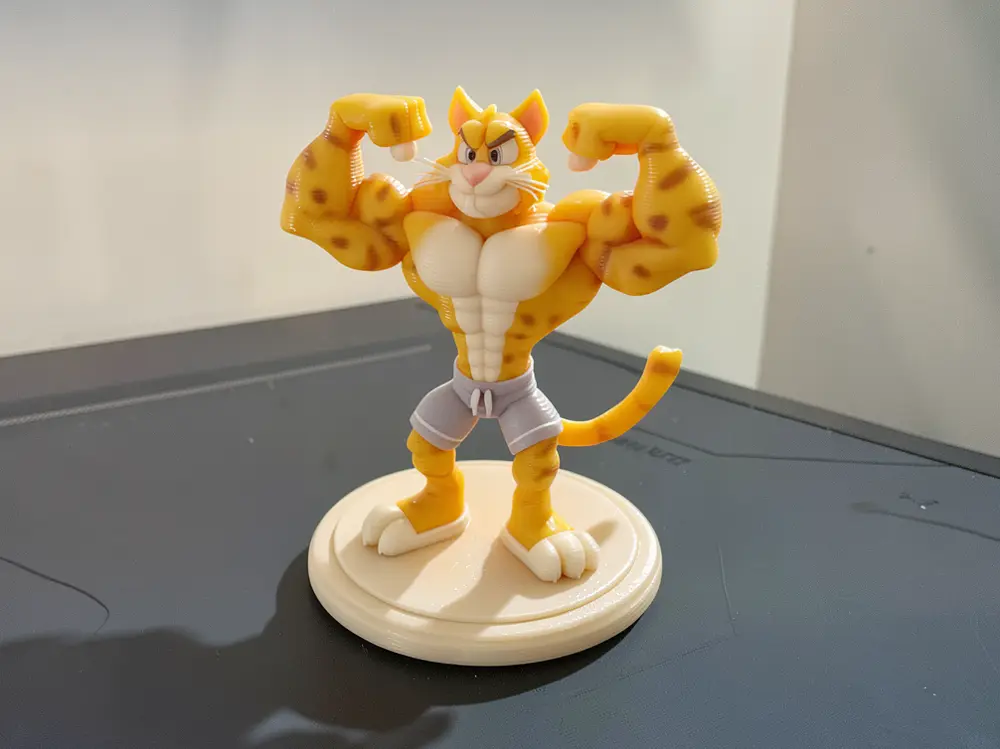 Bodybuilder Cat | ACE Pro & Single Colour
