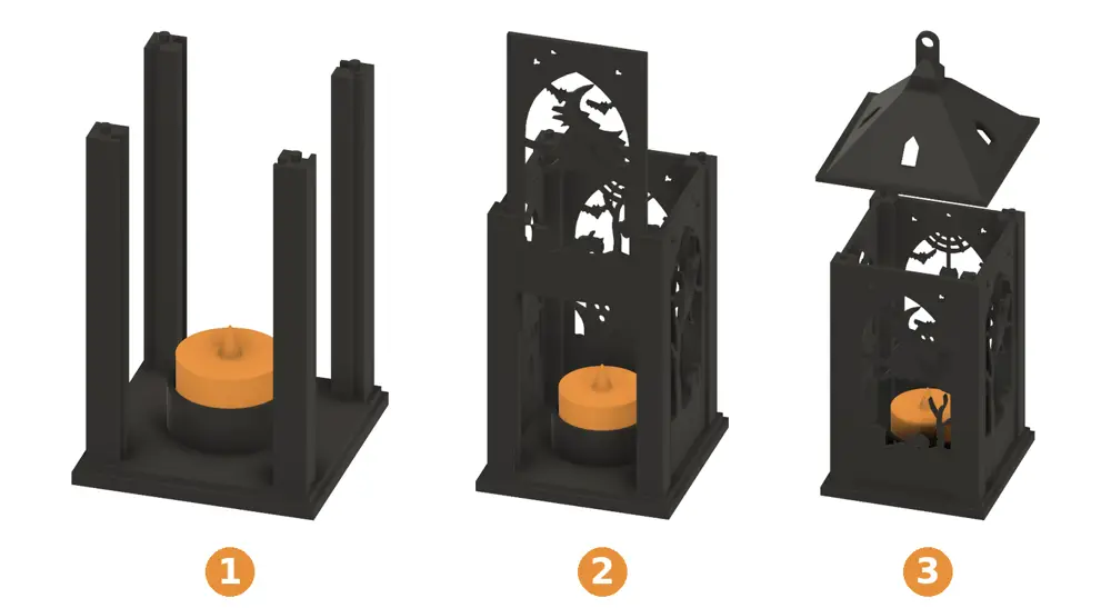Assembly in three steps