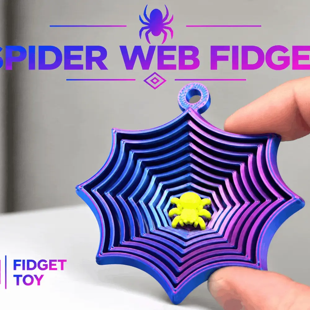halloween spider web fidget-fidget toy articulated toy