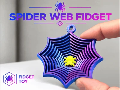 halloween spider web fidget-fidget toy articulated toy