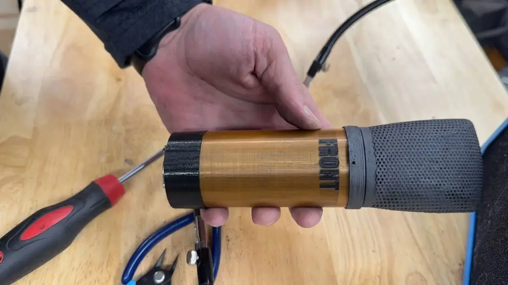 3D printed Microphone - Works