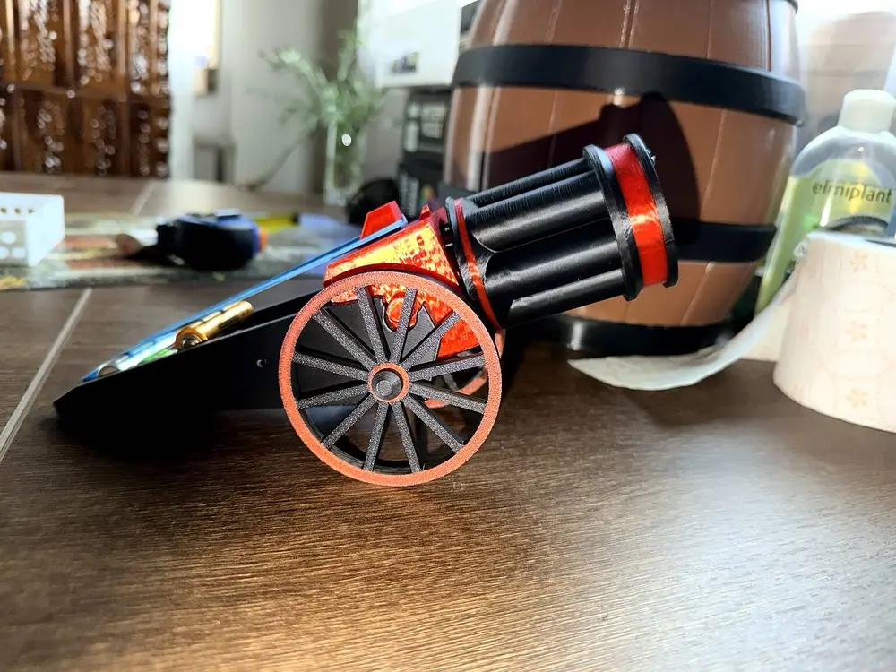 Storage Battery Cannon Revolver AA/AAA