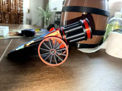 Storage Battery Cannon Revolver AA/AAA