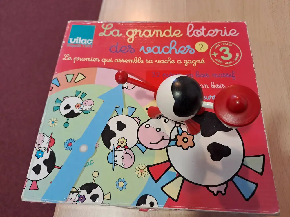 Pieces pour le jeux La Grande Loterie des Vaches