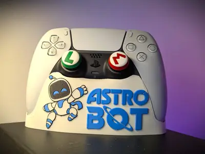 Astro Bot PS5 Controller Stand DualSense Holder