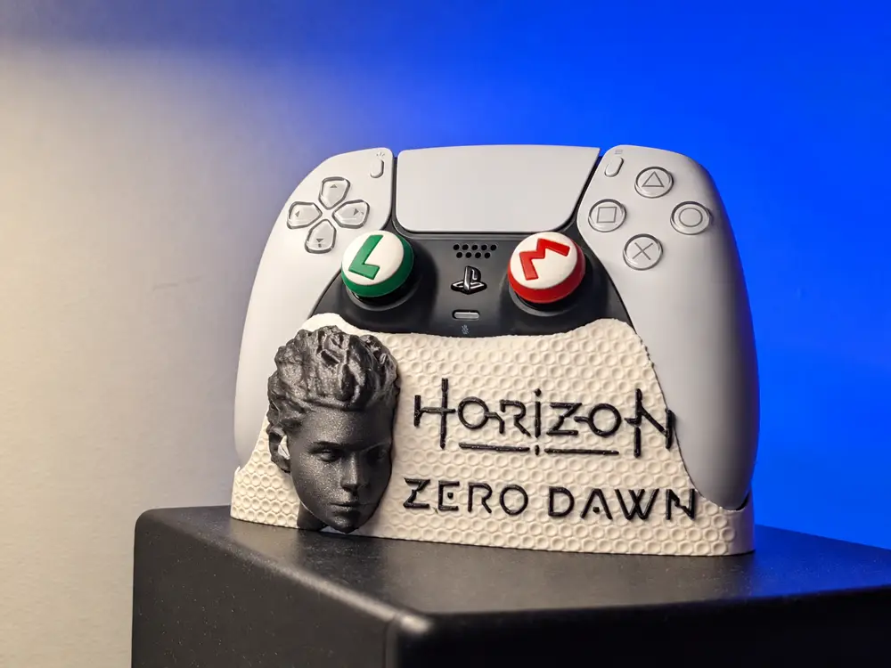 Horizon Zero Dawn PS5 Controller Stand Aloy Bust