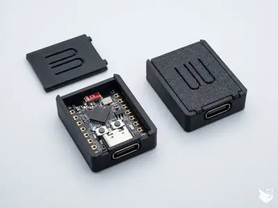 Ultra-Compact Case for ESP32-C3 SuperMini (step file)