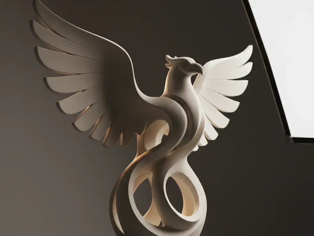Fenix Ascent - Sculpture