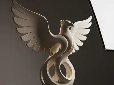 Fenix Ascent - Sculpture
