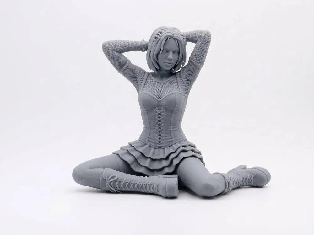 Dark Elegance: Relaxed Cyber Goth