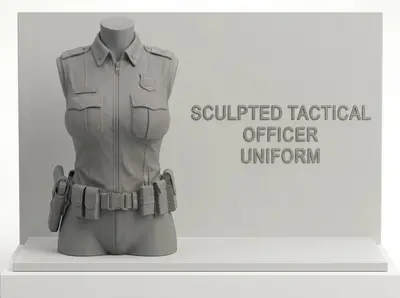 Police Woman Torso