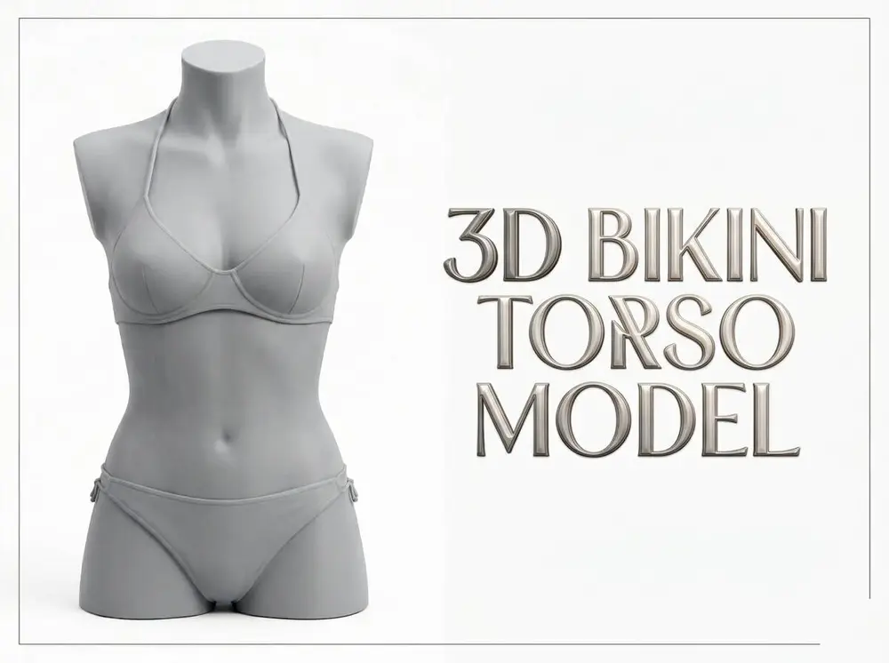 Bikini Torso model