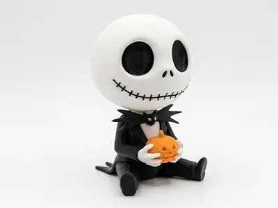 Chibi Halloween Jack Skellington