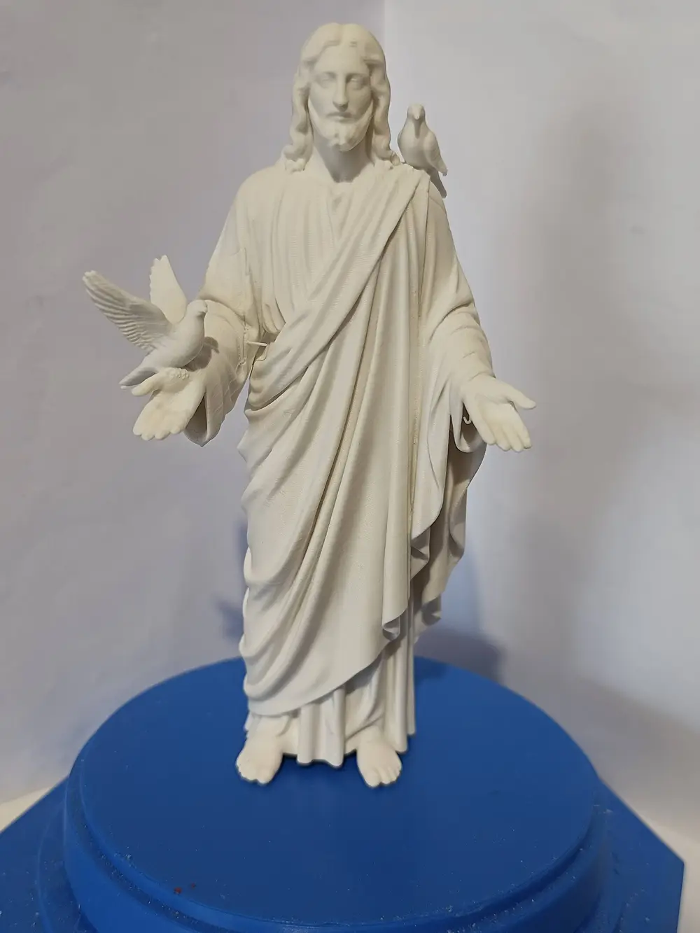Jesus with Doves