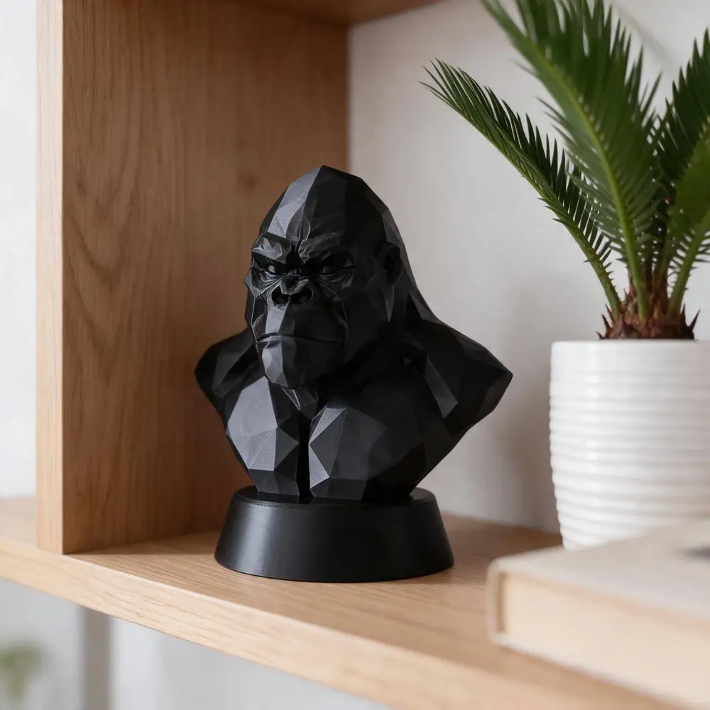King Kong - Low Poly Bust of Kong