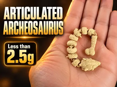 Mini Articulated Arecheosaurus