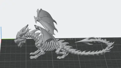 dragão eskeleto