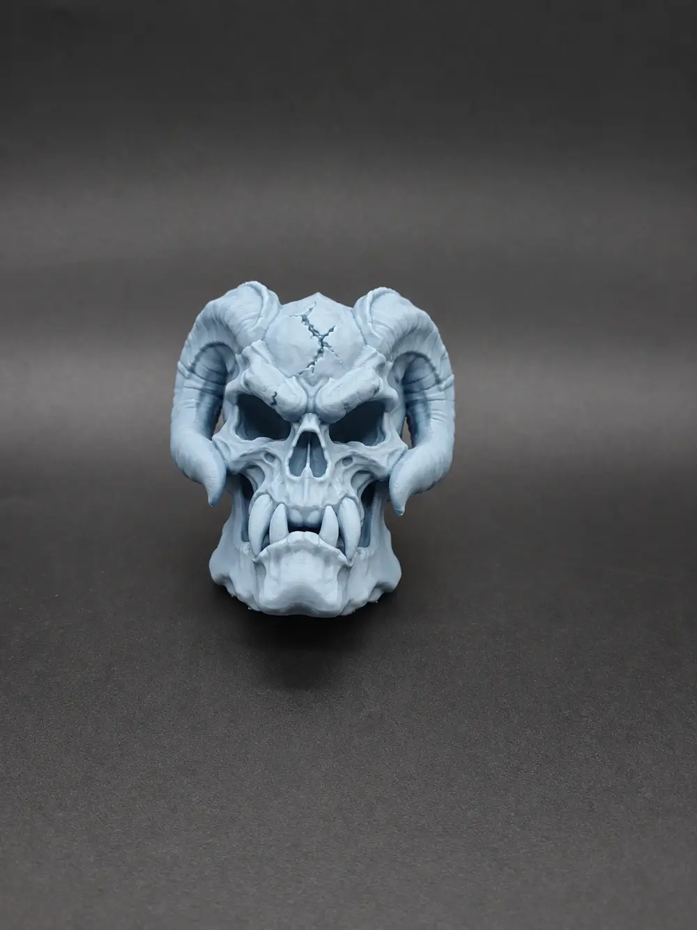 Skull of the Abyss Orc - Gothic Halloween Display