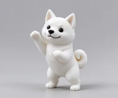 站姿扒扒小狗